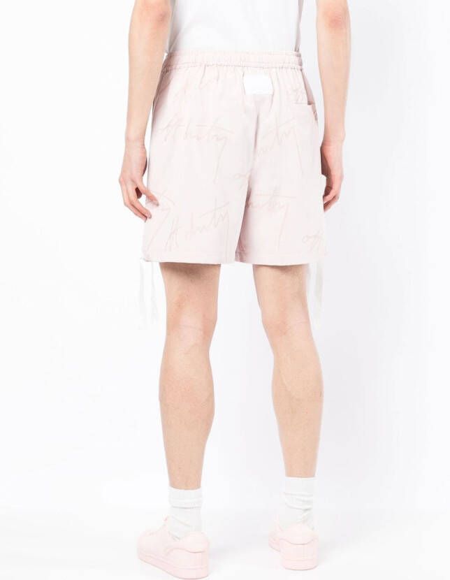 Off Duty Shorts met strik Beige