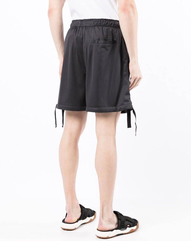 Off Duty Shorts met strik Zwart