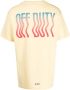 Off Duty T-shirt met logoprint Geel - Thumbnail 2