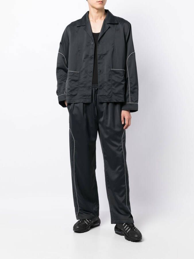 Off Duty Trainingsbroek met geborduurd logo Zwart