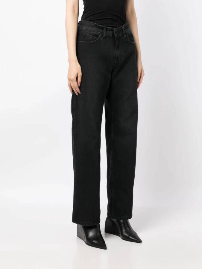 Off-White 1990s Straight jeans Zwart