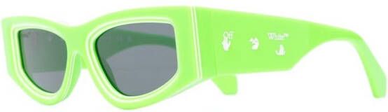 Off-White Eyewear Andy cat-eye zonnebril Groen