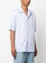 Off-White Overhemd met korte mouwen Blauw - Thumbnail 4