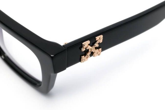 Off-White Eyewear Optical Style 21 bril Zwart