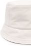 Off White Beige Bucket Hat Regular Fit 100% Katoen Beige Dames - Thumbnail 3