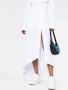 Off-White Asymmetrische jurk Wit - Thumbnail 3