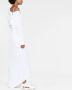 Off-White Asymmetrische jurk Wit - Thumbnail 4