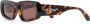 Off-White Eyewear Zonnebril met vierkant montuur Bruin - Thumbnail 2
