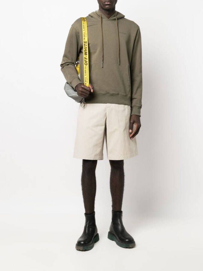 Off-White Bermuda shorts Beige