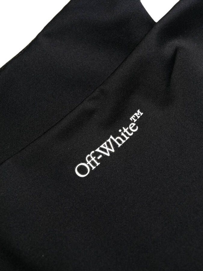 Off-White Bikini met logoprint Zwart