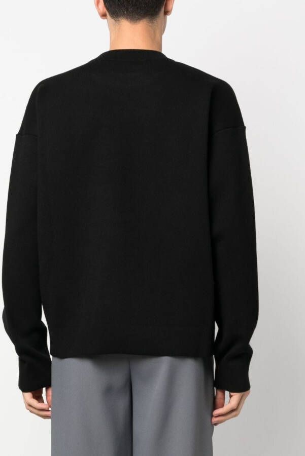 Off-White Jersey sweater Zwart