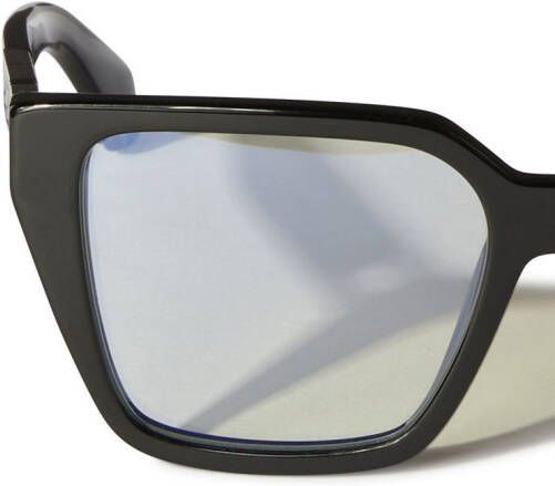 Off-White Bril met vierkant montuur Zwart