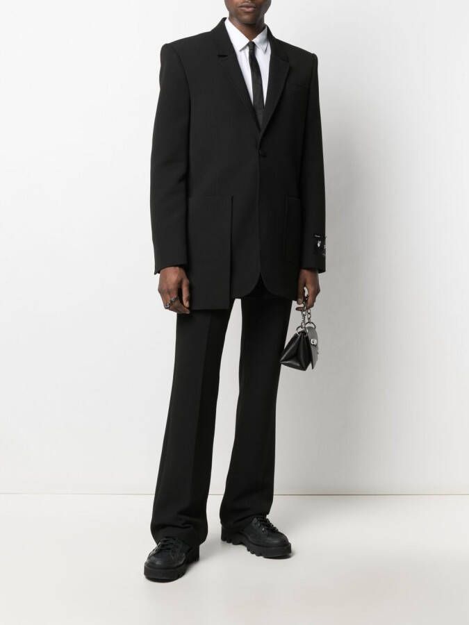 Off-White Broek Zwart