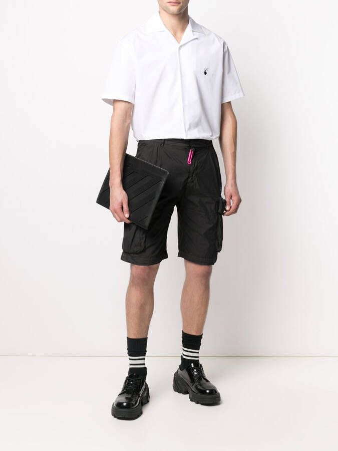 Off-White Cargo shorts Zwart