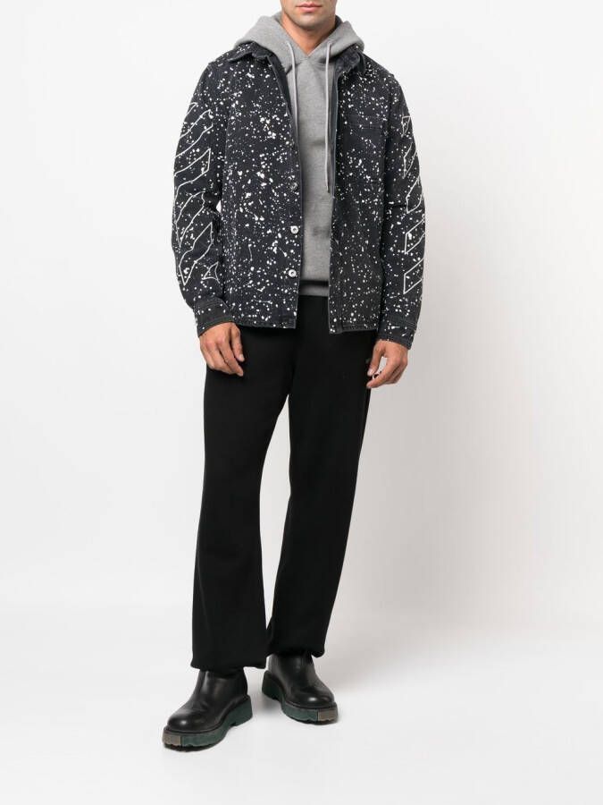 Off-White Denim overhemd Zwart