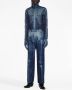 Off White Wide Trousers Blauw Heren - Thumbnail 2