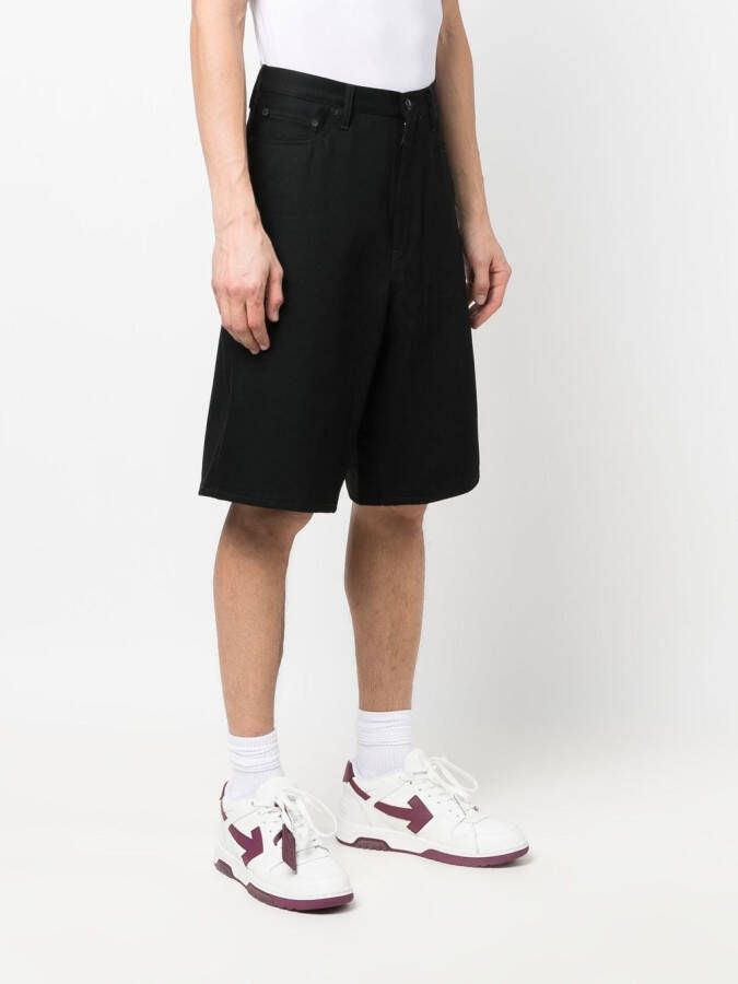 Off-White Denim shorts Zwart