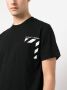 Off-White T-shirt met Diag-print Zwart - Thumbnail 5