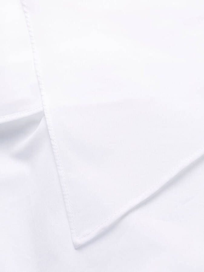 Off-White Asymmetrische blousejurk Wit