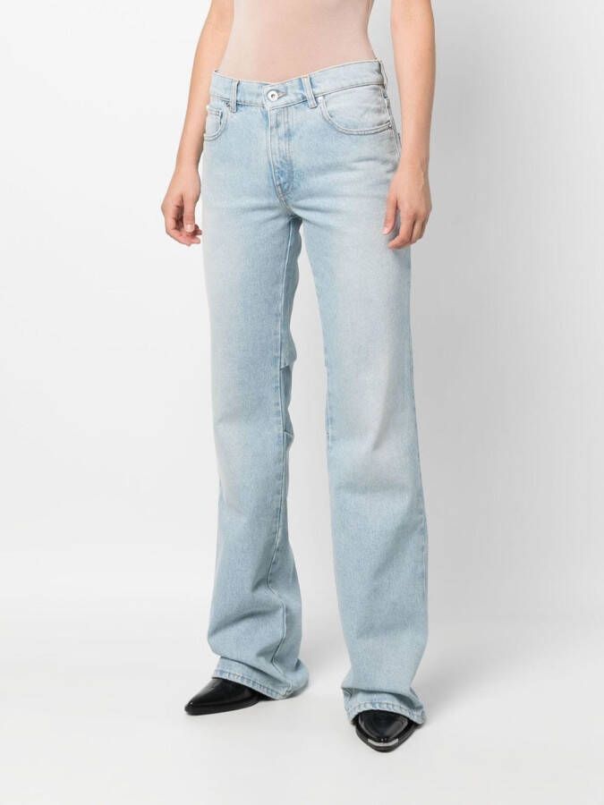 Off-White Flared jeans Blauw