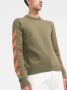 Off-White Gebreide trui Groen - Thumbnail 3