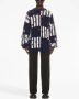 Off-White Gerafelde trui Blauw - Thumbnail 2