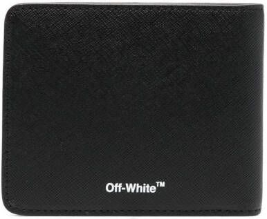 Off-White Gestreepte pasjeshouder Zwart