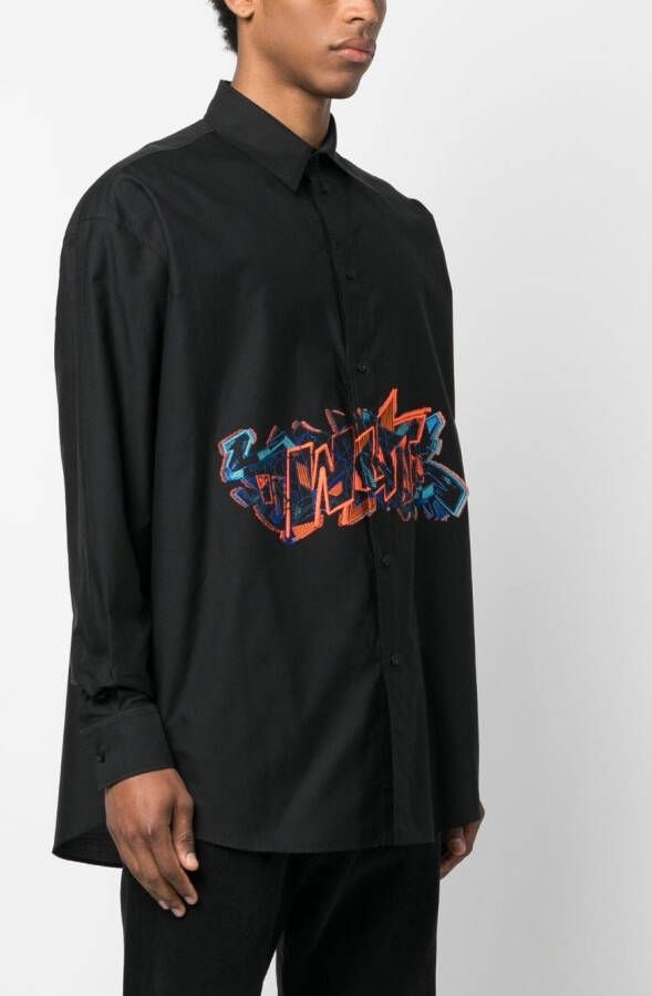 Off-White Overhemd Zwart
