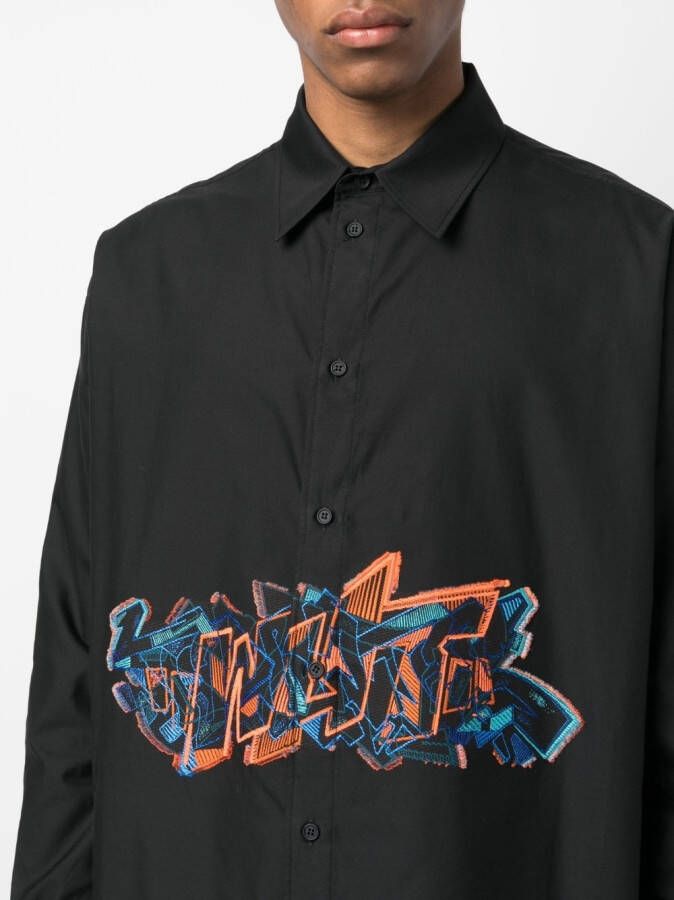 Off-White Overhemd Zwart