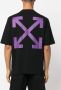 Off-White T-shirt met grafische print BLACK ORCHID - Thumbnail 4