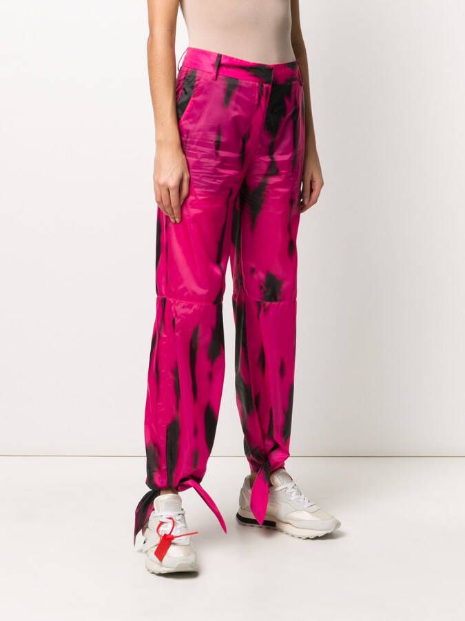 Off-White High waist broek Roze