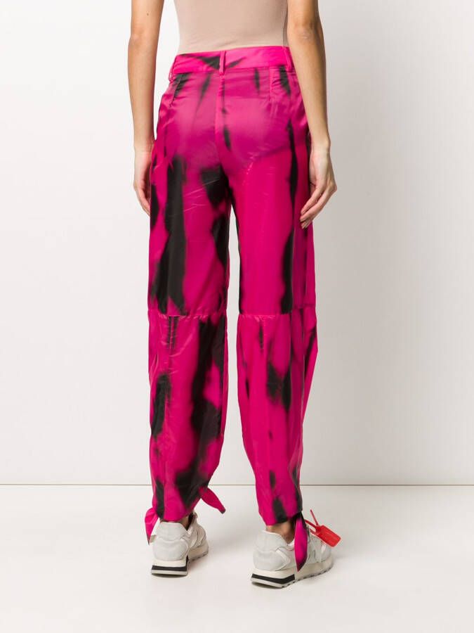 Off-White High waist broek Roze
