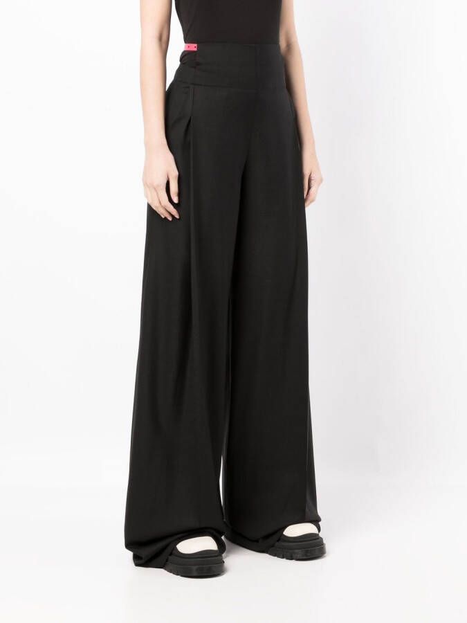 Off-White High waist broek Zwart
