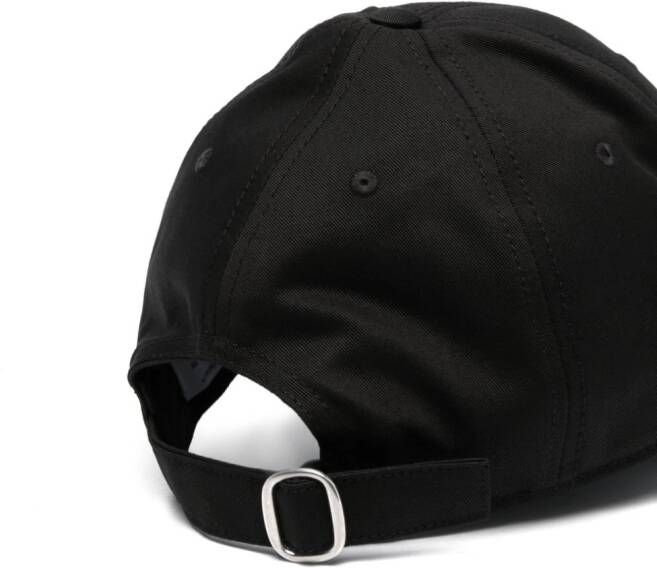 Off-White Bookish honkbalpet met geborduurd logo Zwart