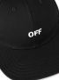 Off White Boor Stempel Logo Baseballpet Black - Thumbnail 3