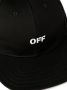 Off-White Honkbalpet met print Zwart - Thumbnail 3