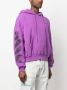 Off-White Hoodie met trekkoord en print Paars - Thumbnail 3