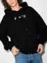 Off-White Hoodie met trekkoord Zwart - Thumbnail 1