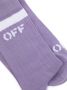 Off-White Sokken met intarsia logo Paars - Thumbnail 2