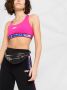 Off-White Intarsia sport-bh Roze - Thumbnail 4