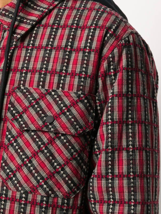Off-White Jack met capuchon Rood