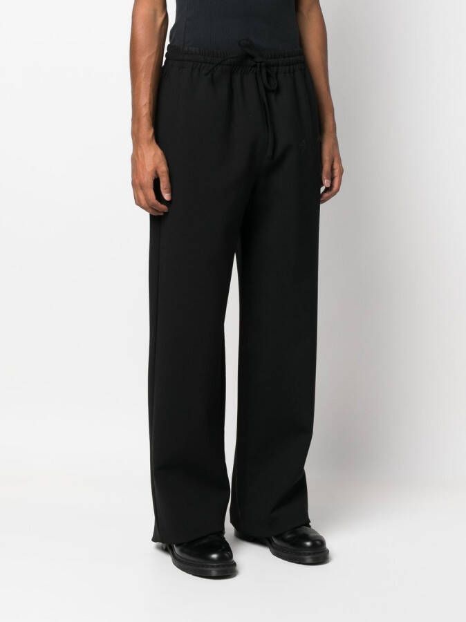 Off-White Joggingbroek met geborduurd logo Zwart