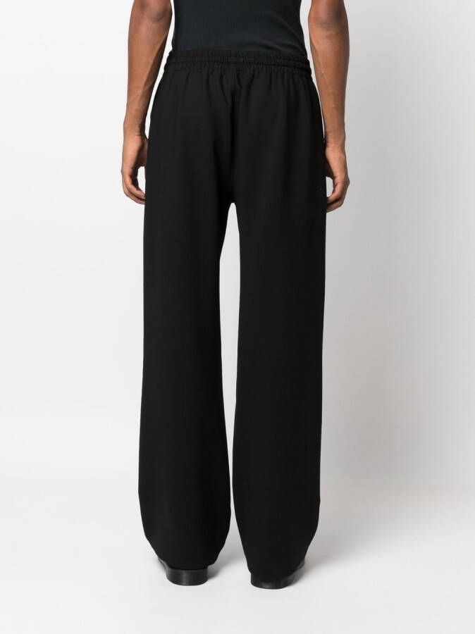 Off-White Joggingbroek met geborduurd logo Zwart