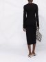 Off-White Jurk met logo Zwart - Thumbnail 4