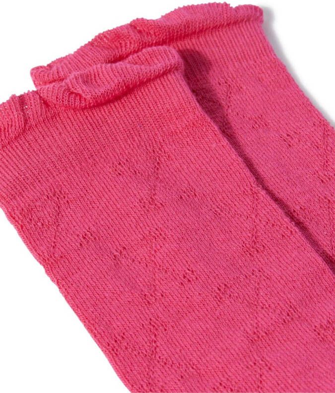 Off-White Kids Gebreide sokken Roze