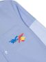 Off-White Kids Geruit shirt Blauw - Thumbnail 3