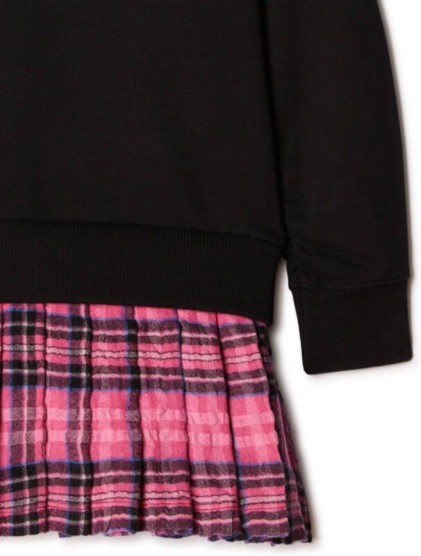 Off-White Kids Jurk met capuchon Zwart