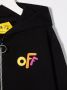 Off-White Kids Hoodie met logoprint Zwart - Thumbnail 3