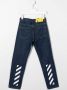 Off-White Kids Jeans met streepdetail Blauw - Thumbnail 2