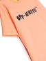 Off-White Kids T-shirt met logoprint Oranje - Thumbnail 3